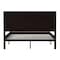Flash Furniture DK Brown Full Wooden Platform Bed with Headboard MG-09004FB-F-DKBRN-GG - alternate 9